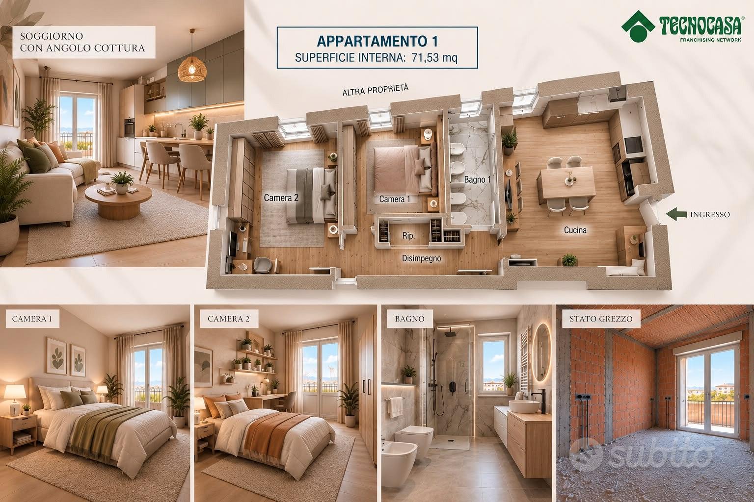 Appartamento – Casteddu/Cagliari, Is Mirrionis - Vista 2