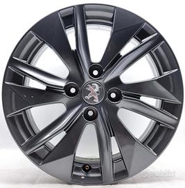 4 cerchi lega peugeot 2008 new r16 lt5145