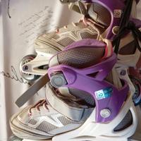 Pattini a rotelle in linea 35/38 bambina