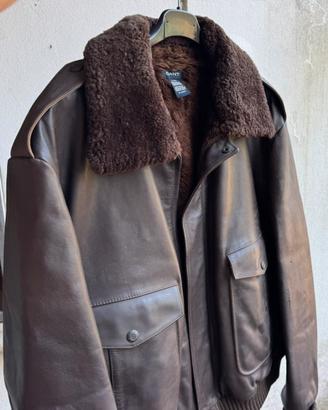 Giubbotto vintage pelle Gant.