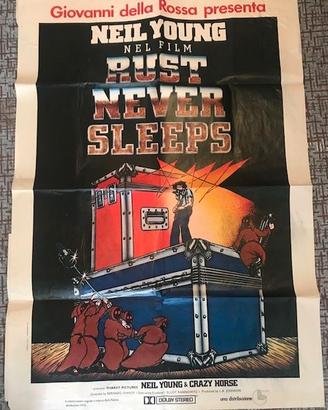 Poster film Rust Never Sleeps Neil Young