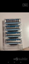 12 lamette da barba gillette mach 3
