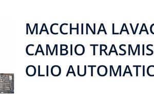 Stazione ATF x lavaggio canbio automatico