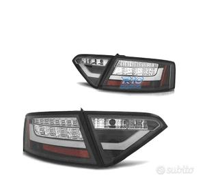 FANALI A LED BAR NERI PER AUDI A5 07-11