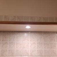 Mensola con 3 faretti integrati 