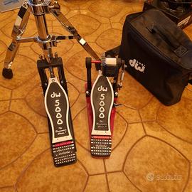 Asta e pedale DW, reggirullante Mapex, Pearl, Tamb