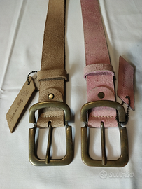 Cintura moda vero cuoio grezzo Taglia 40 Taglia 44