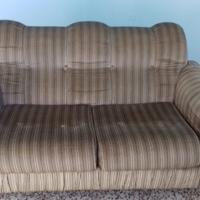 divanetto e poltrona vintage