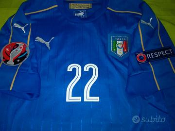 Maglia figc el shaarawy puma con dedica patch tg.l