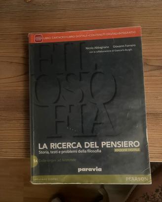 Filosofia Abbagnano Fornero 1A+1B+Quaderno Paravia