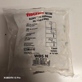 Fischer elementi di fissaggio vasi e bidet 