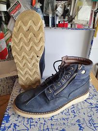 Scarpe MOMINO scamosciate blu n°38 ragazzo