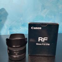 Obiettivo Canon RF 50mm F1.8 STM 