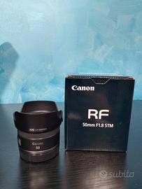 Obiettivo Canon RF 50mm F1.8 STM 