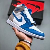 Scarpe da basket alte Air Jordan 1 "True Blue"40