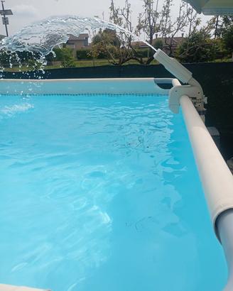 piscina 2,50x500 con accessori