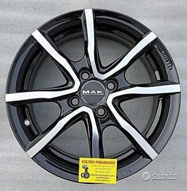Set Cerchi In Lega NUOVI da 15 Per Fiat Opel Ec
