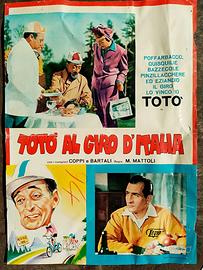 Totò al giro d'Italia Coppi Bartali Locandina Epoc