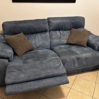 Divano 3 posti con relax elettrico