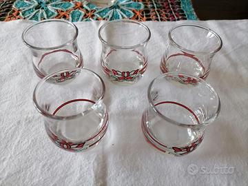 Bicchieri vintage Dado Maggi