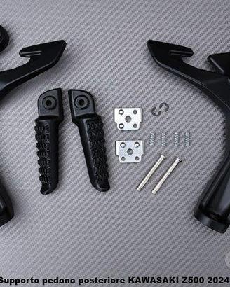 Supporto pedana posteriore KAWASAKI Z500 2024