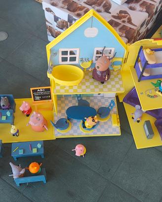 case e scuola Peppa Pig