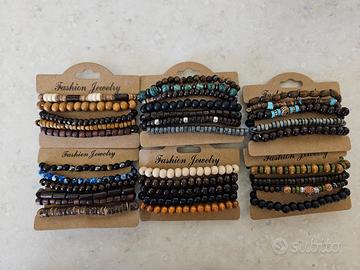 Braccialetti in legno 
