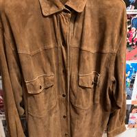 Giacca da donna in pelle scamosciata