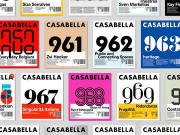Rivista CASABELLA - 11 Numeri (Annata 2015)