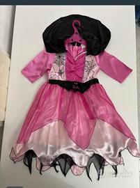 Costume travestimento Halloween bambina 8/10 anni