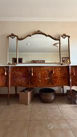 Credenza con specchiera