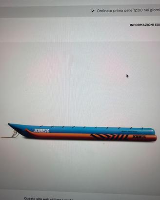 Bananone trainabile jobe 10 pax ancora imballato