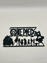 Wall art One Piece – decorazione anime in PLA