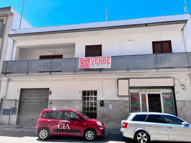 Intero stabile app-5 vani+garage+locale commerc