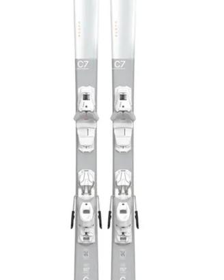 Set sci alpino E Cloud C7 White Lt + att