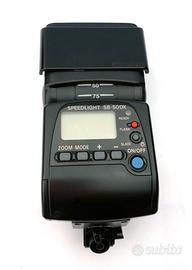 Flash Nikon Speedlight SB-50DX con custodia
