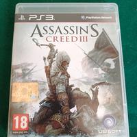 gioco PS3 ASSASSIN'S CREED III pal italia
