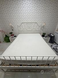 Letto ferro battuto ikea bianco