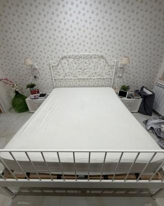 Letto ferro battuto ikea bianco