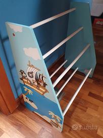 Scaffale porta giochi 