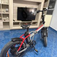 bici elettrica argento mini max