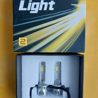 Lampadine Led per moto ed auto attacco H1.