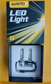 Lampadine Led per moto ed auto attacco H1.