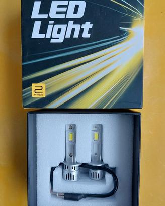 Lampadine Led per moto ed auto attacco H1.