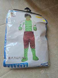 vestito carnevale hulk