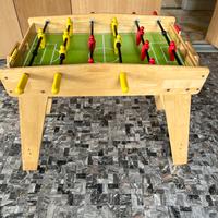 Calcio balilla in legno