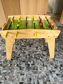 Calcio balilla in legno
