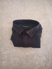 Camicia Nera Emporio Armani ragazzo 14 anni