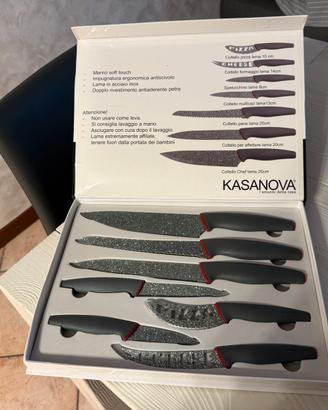 Set coltelli nuovo Kasanova