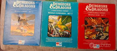 Regole Base + Expert + Companion d&d EG 